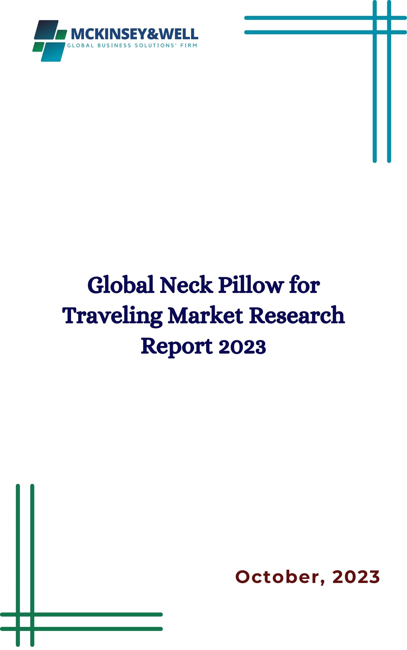 Global Neck Pillow for Traveling Market Research Report 2023