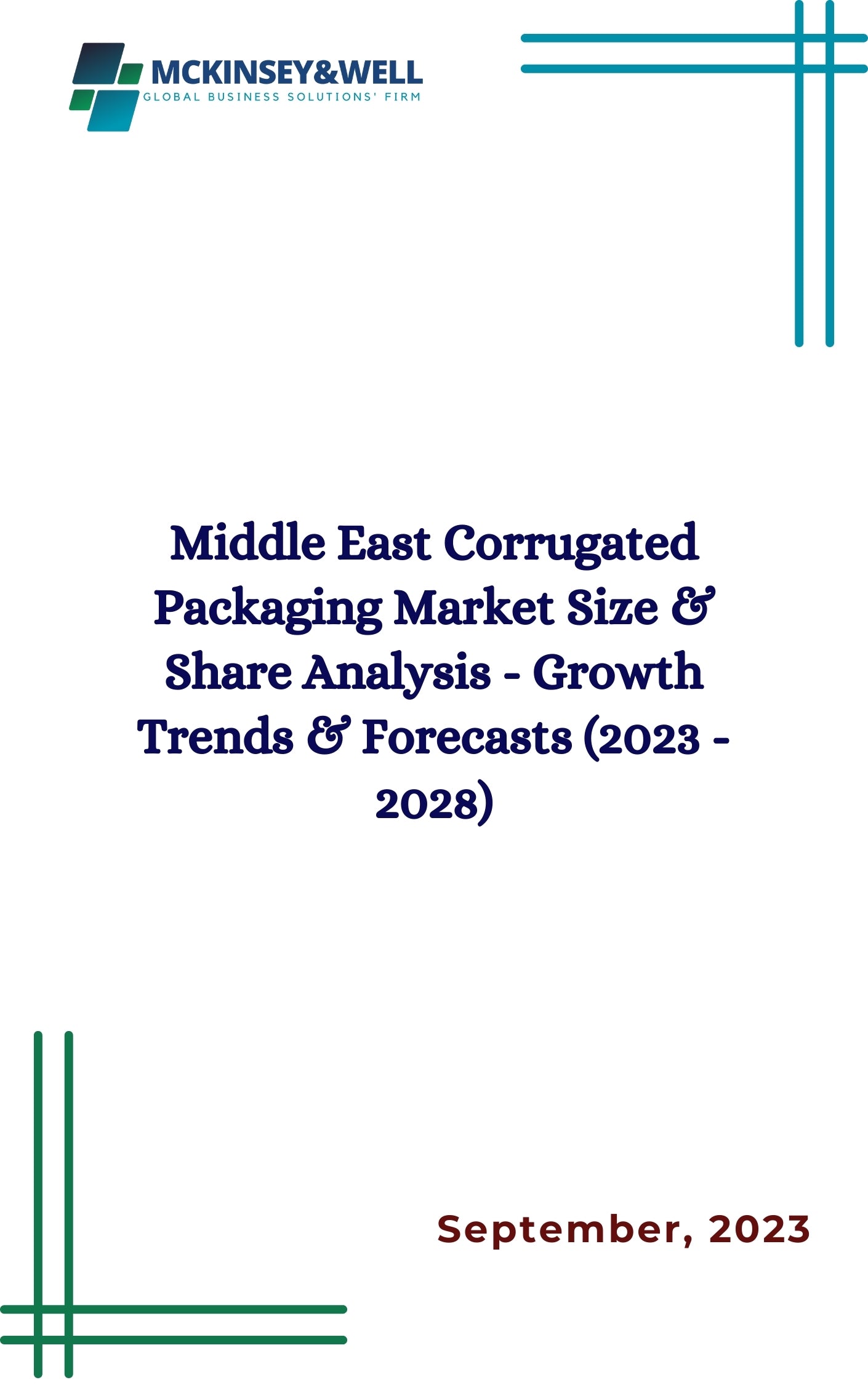 Middle East Corrugated Packaging Market Size & Share Analysis - Growth Trends & Forecasts (2023 - 2028)